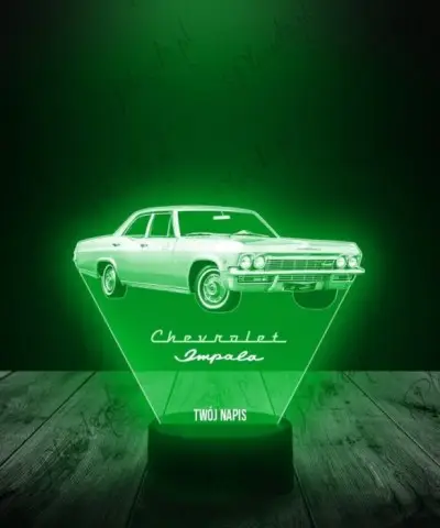 Lampka LED 3D Plexido Samochód Chevrolet Impala - 2