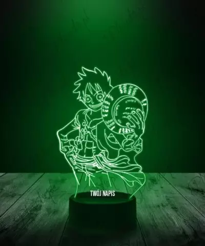 Lampka LED 3D Plexido One Piece Luffy - 2