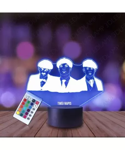 Lampka Nocna 3D LED LAMP Peaky Blinders Bracia Shelby