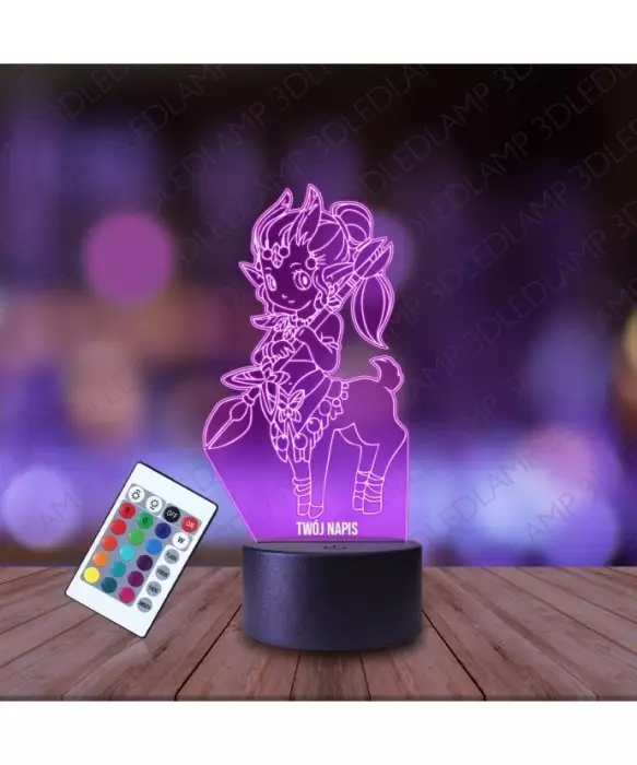 Lampka Nocna 3D LED LAMP Dota Enchantress