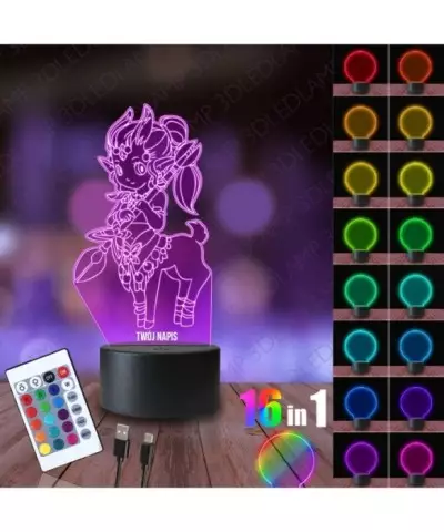 Lampka Nocna 3D LED LAMP Dota Enchantress