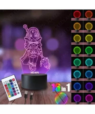 Lampka Nocna 3D LED LAMP Dota Crystal Maiden