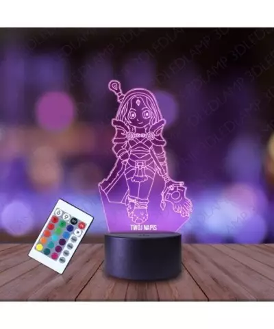 Lampka Nocna 3D LED LAMP Dota Crystal Maiden