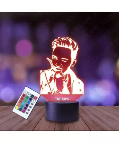 Lampka Nocna 3D LED LAMP Miley Cyrus Knife