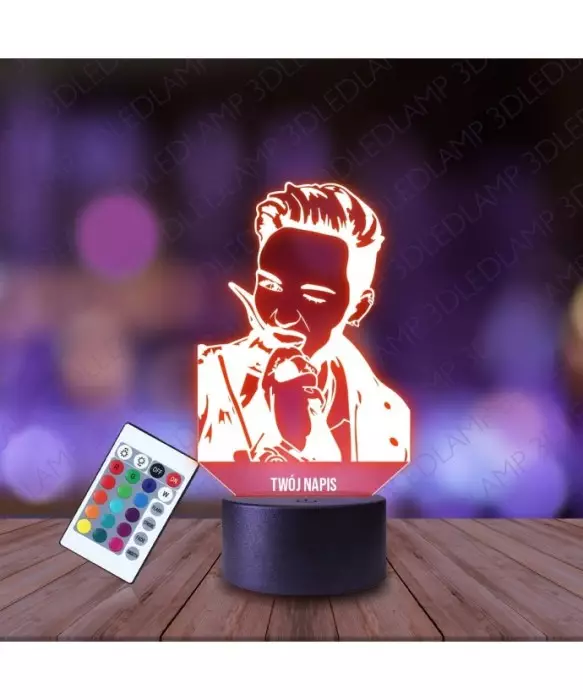 Lampka Nocna 3D LED LAMP Miley Cyrus Knife