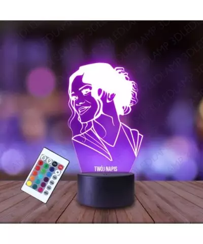 Lampka Nocna 3D LED LAMP RihannaNavy