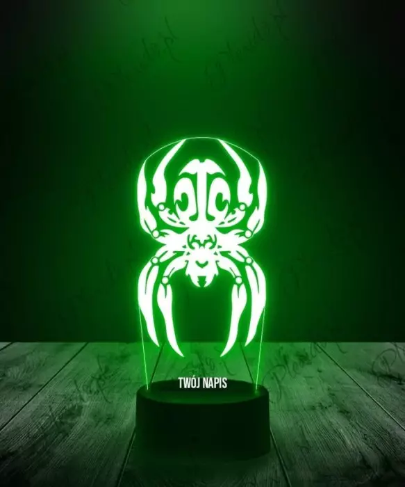 Lampka LED 3D Plexido Tarantula - 1