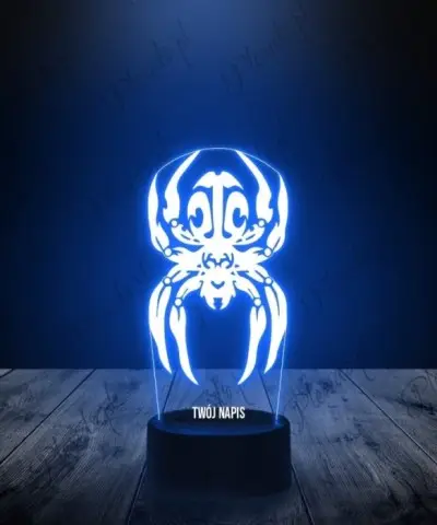 Lampka LED 3D Plexido Tarantula - 3