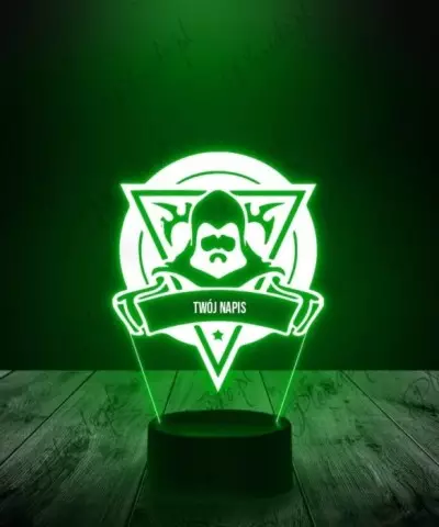 Lampka LED 3D Plexido Assassin's Creed Mirage - 4