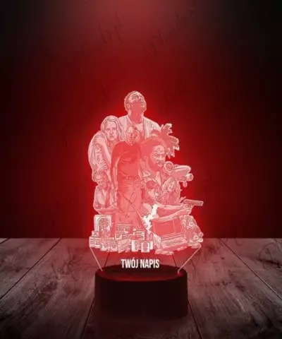 Lampka LED 3D Plexido Bohaterowie Zagubieni - 1