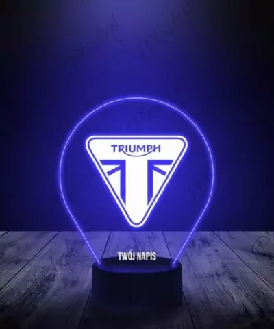 Lampka LED 3D Plexido Triumph Emblemat - 3