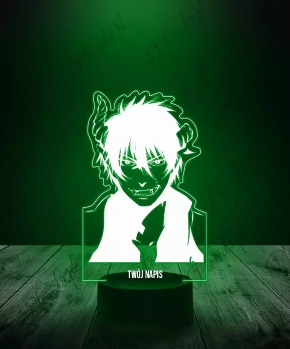 Lampka LED 3D Plexido Sadao Maou Hataraku Maou-sama - 1