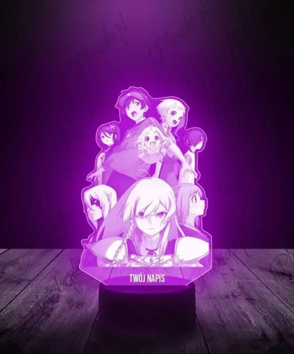 Lampka LED 3D Plexido Hataraku Maou-sama - 1