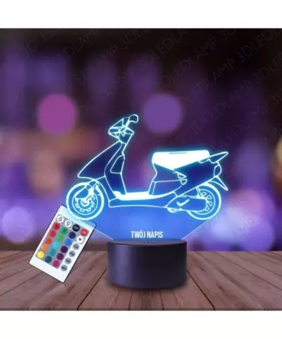 Lampka Nocna 3D LED LAMP Aprilia Amigo