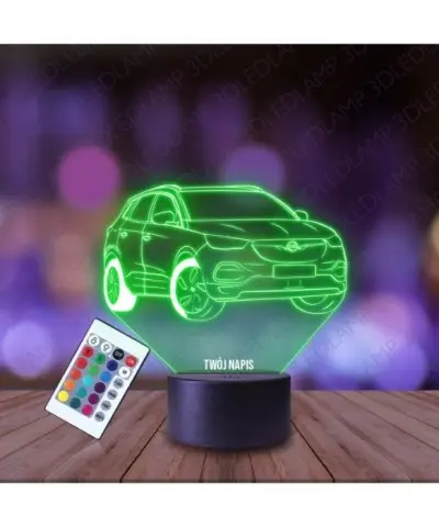 Lampka Nocna 3D LED LAMP Opel Insignia