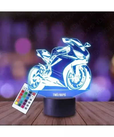 Lampka Nocna 3D LED LAMP Motocykl Kawasaki
