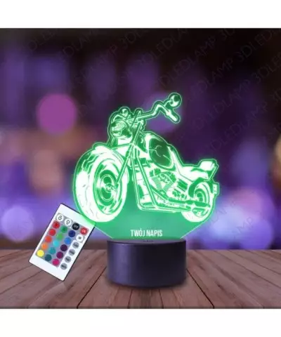 Lampka Nocna 3D LED LAMP Kawasaki Retro