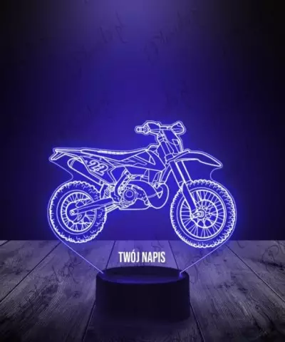 Lampka LED 3D Plexido Motocykl KTM - 3
