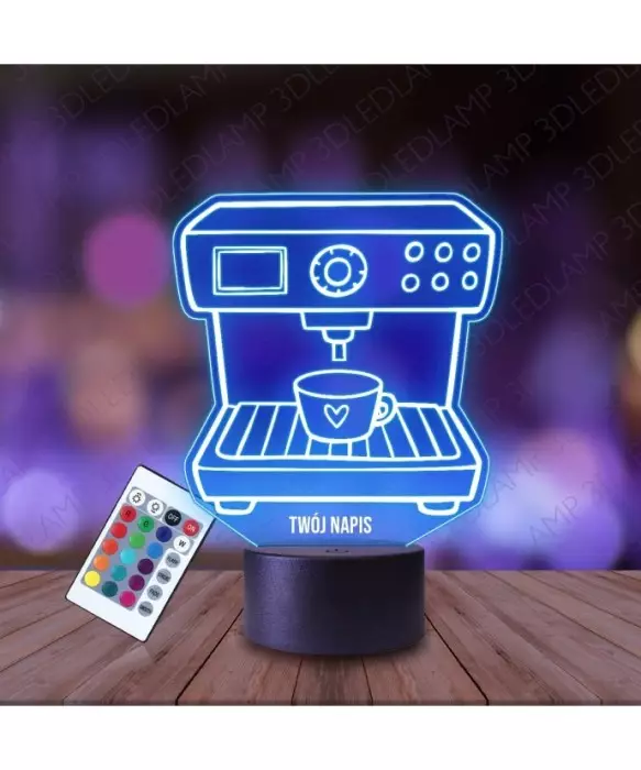 Lampka Nocna 3D LED LAMP Ekspress do Kawy