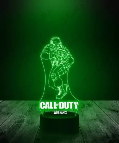 Lampka LED 3D Plexido Call Of Duty Ghost - 2