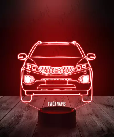 Lampka LED 3D Plexido Samochód Kia Sorento - 2