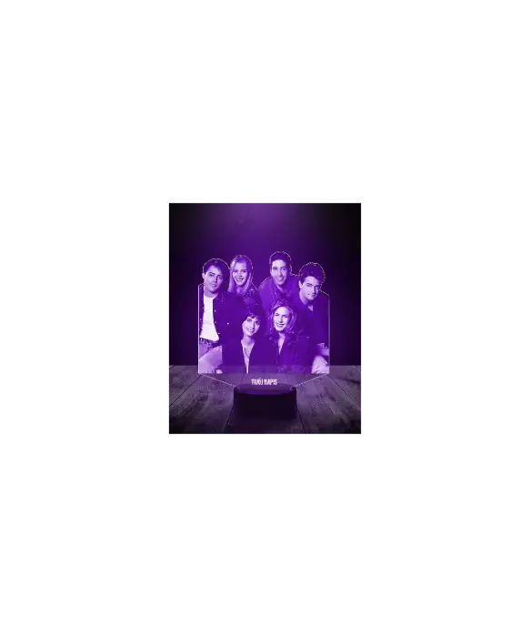 Lampka LED 3D Plexido Przyjaciele Friends - 1