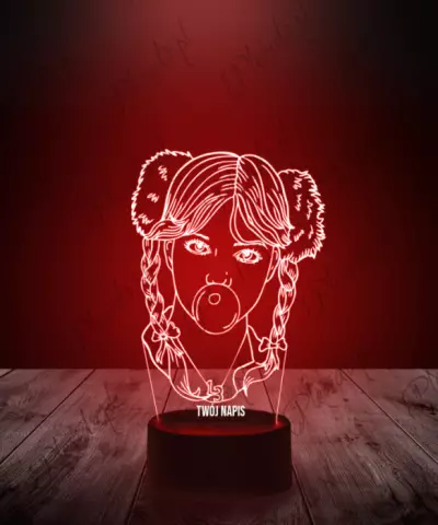 Lampka LED 3D Britney Spears Piosenkarka Pop - 3