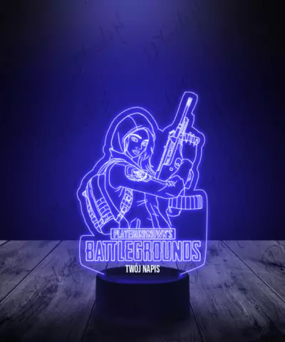 Lampka LED 3D Plexido PUBG: Battlegrounds Postacie - 1