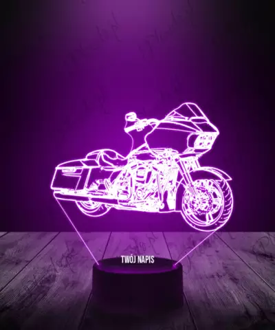Lampka LED 3D Plexido Motocykl Harley Davidson - 2
