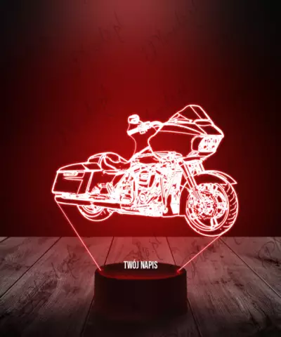 Lampka LED 3D Plexido Motocykl Harley Davidson - 3