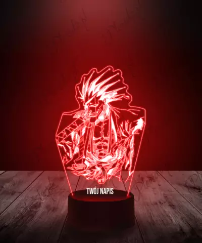 Lampka LED 3D Plexido Kenpachi Zaraki Bleach - 2