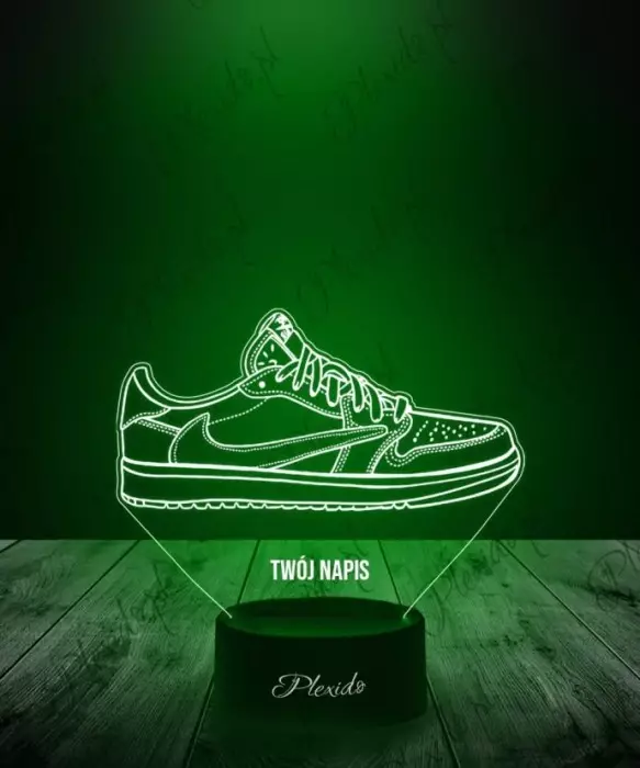 Lampka LED 3D Plexido But Nike SB Dunk Low Travis Scott - 1