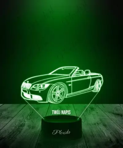 Lampka LED 3D Plexido Samochód BMW E39 Cabrio - 3