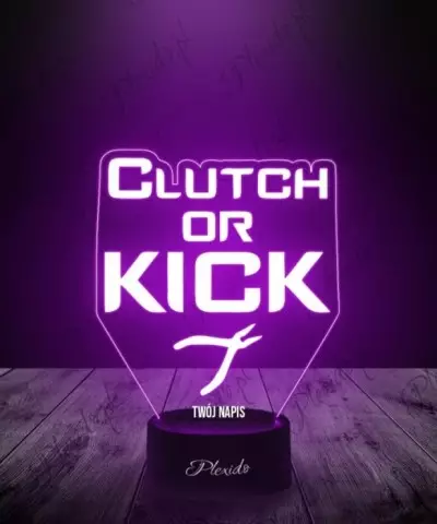 Lampka LED 3D Plexido Counter Strike Clutch or Kick - 3