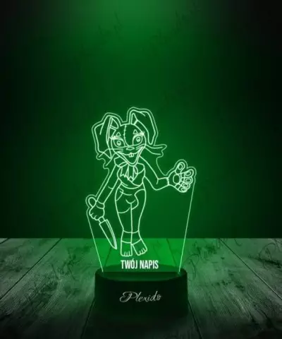 Lampka LED 3D Plexido Five Nights at Freddy's FNAF Vanny - 3