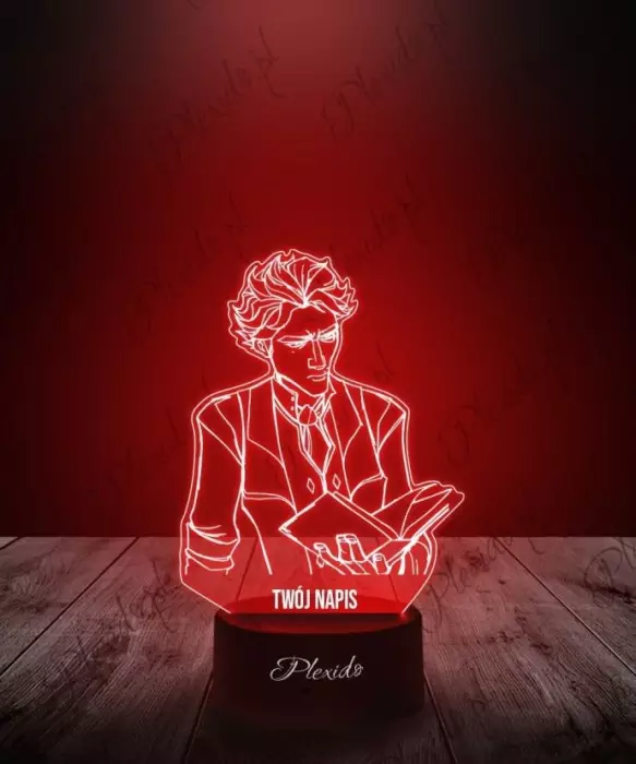 Lampka LED 3D Plexido Anime Arcane Vi Viktor - 1