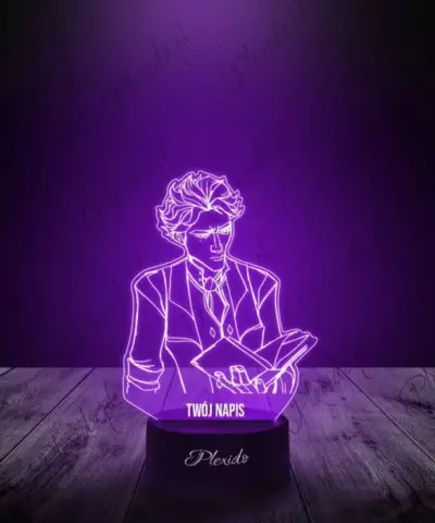 Lampka LED 3D Plexido Anime Arcane Vi Viktor - 3