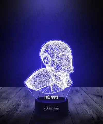 Lampka LED 3D Plexido Iron Man Tony Stark Marvel - 2