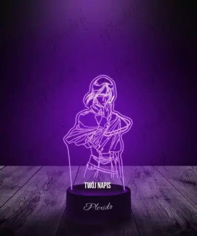 Lampka LED 3D Plexido Bleach Uryu Ishida Sternritter - 3