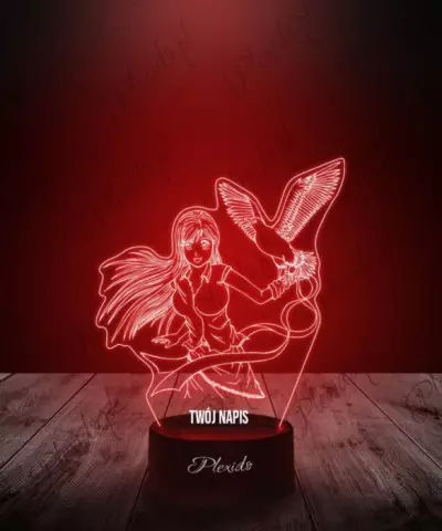 Lampka LED 3D Plexido Bleach Orihime - 2