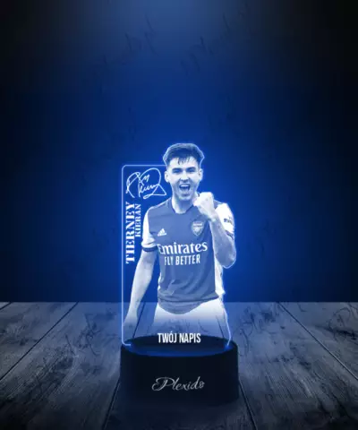 Lampka LED 3D Plexido Piłkarz Tierney Kieran Reprezentacja Euro - 2