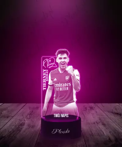Lampka LED 3D Plexido Piłkarz Tierney Kieran Reprezentacja Euro - 3