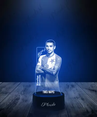 Lampka LED 3D Plexido Piłkarz Nicolae Stanciu Reprezentacja Euro