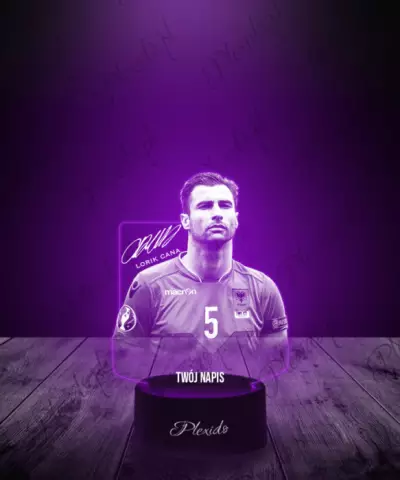 Lampka LED 3D Plexido Piłkarz Lorik Cana Reprezentacja Euro - 3