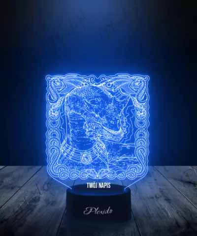 Lampka LED 3D Plexido Smok Ród Smoka Smok Caraxes - 2