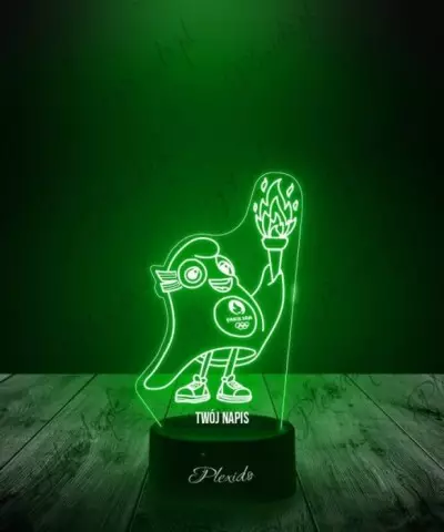 Lampka LED 3D Plexido Igrzyska Olimpijskie Maskotka Olimpiada - 2