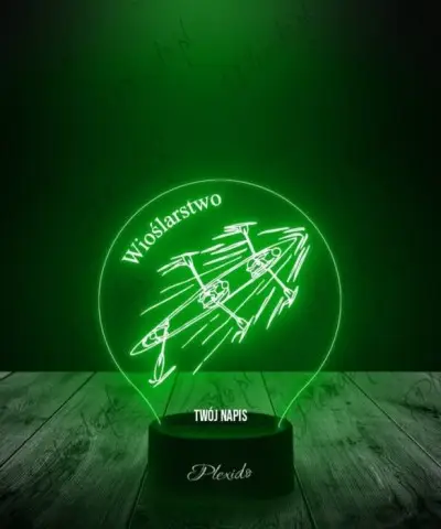 Lampka LED 3D Plexido Igrzyska Olimpijskie Wioślarstwo - 2