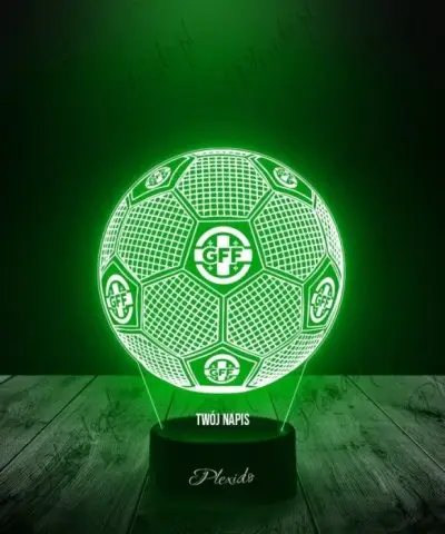 Lampka LED 3D Plexido Piłka Nożna Reprezentacja Gruzja - 2