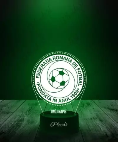 Lampka LED 3D Plexido Piłka Nożna Reprezentacja Rumunia - 2