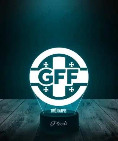 Lampka LED 3D Plexido Piłka Nożna Reprezentacja Gruzja - 2